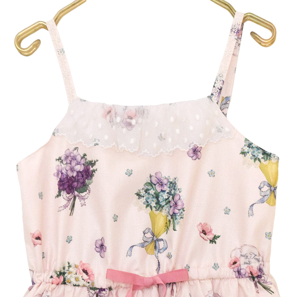 FlowerBouquet Camisole Dress