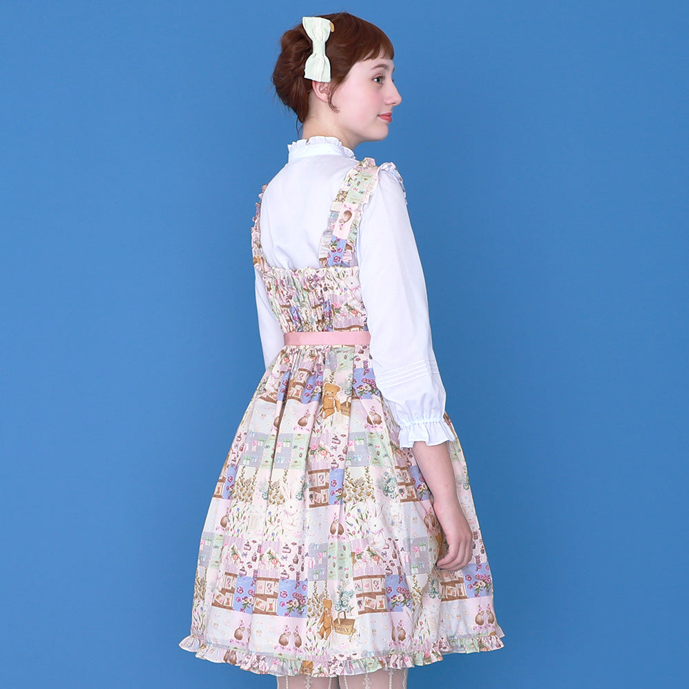 Anniversary Patchwork Camisole Dress