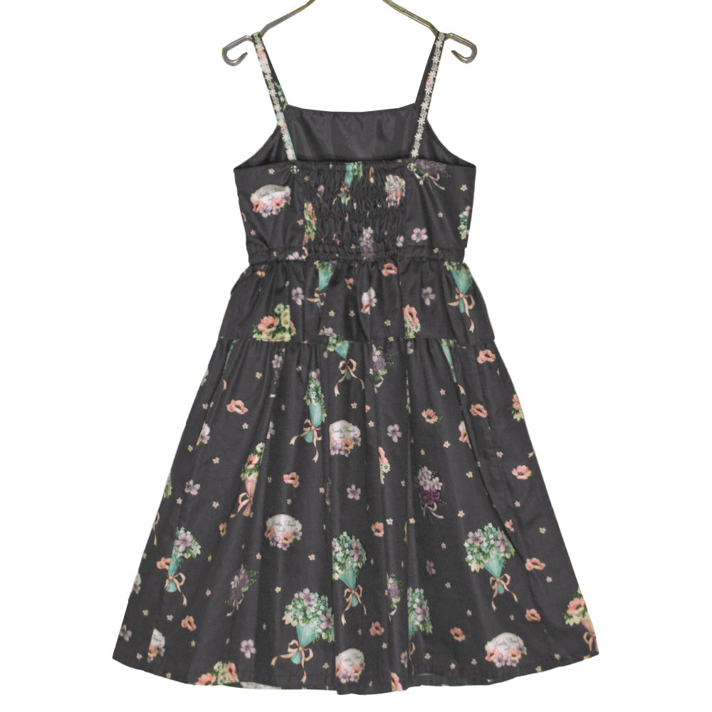 FlowerBouquet Camisole Dress