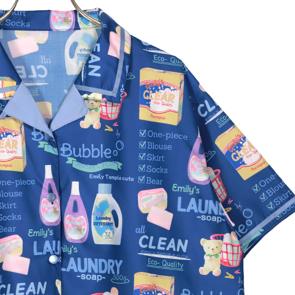 BUBBLE LAUNDRY BIG Blouse