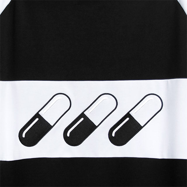 Cat Ear Capsule Sleeve Mesh Jersey Hoodie