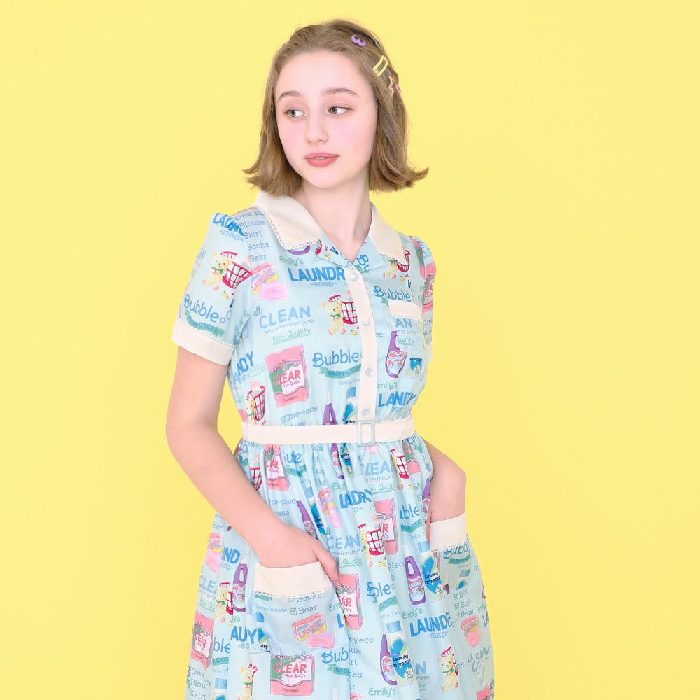 BUBBLE LAUNDRY Dress