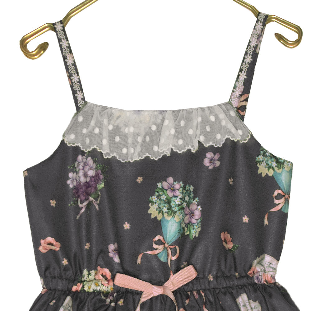 FlowerBouquet Camisole Dress