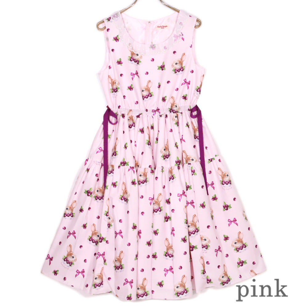 Berry Bunny Sleeveless Dress