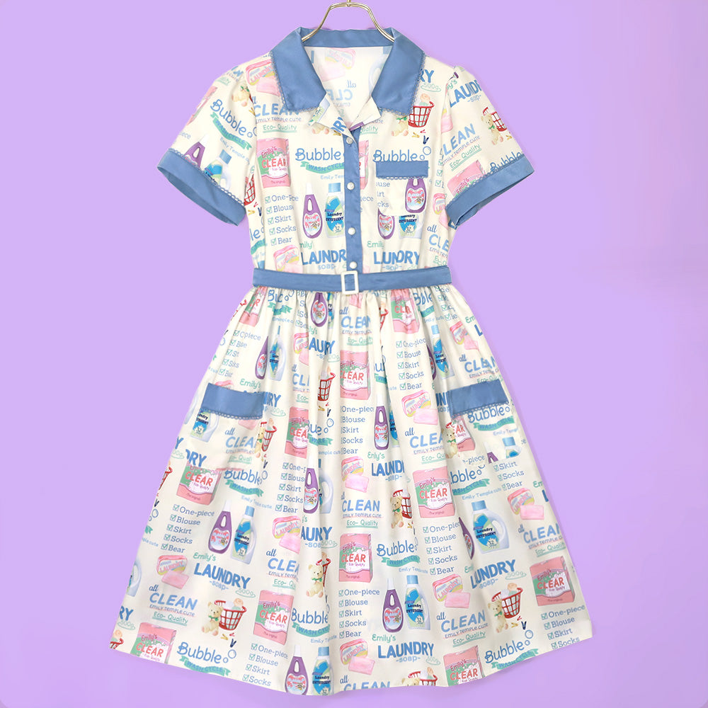 BUBBLE LAUNDRY Dress