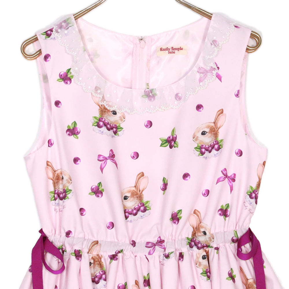 Berry Bunny Sleeveless Dress