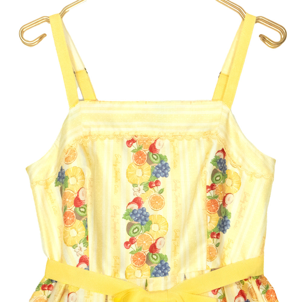 Tropical Fruits Camisole Dress