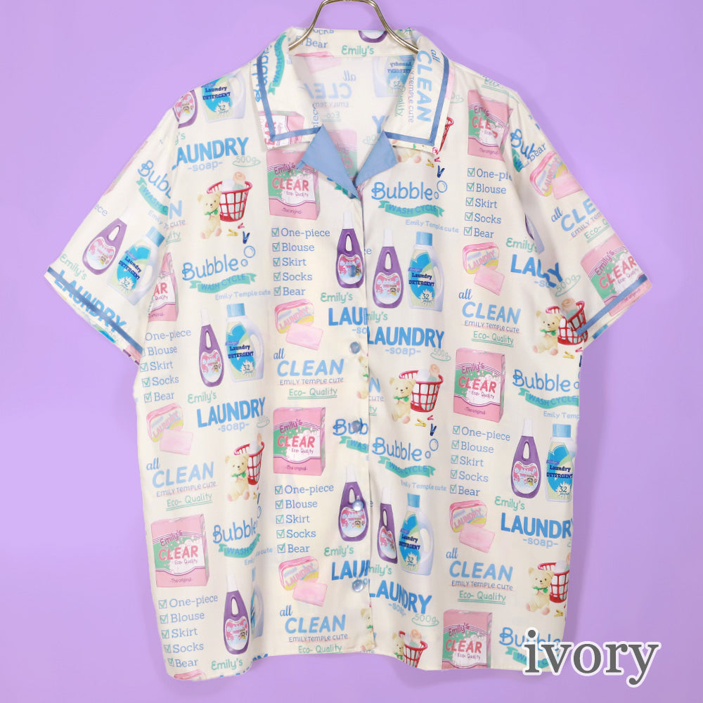 BUBBLE LAUNDRY BIG Blouse