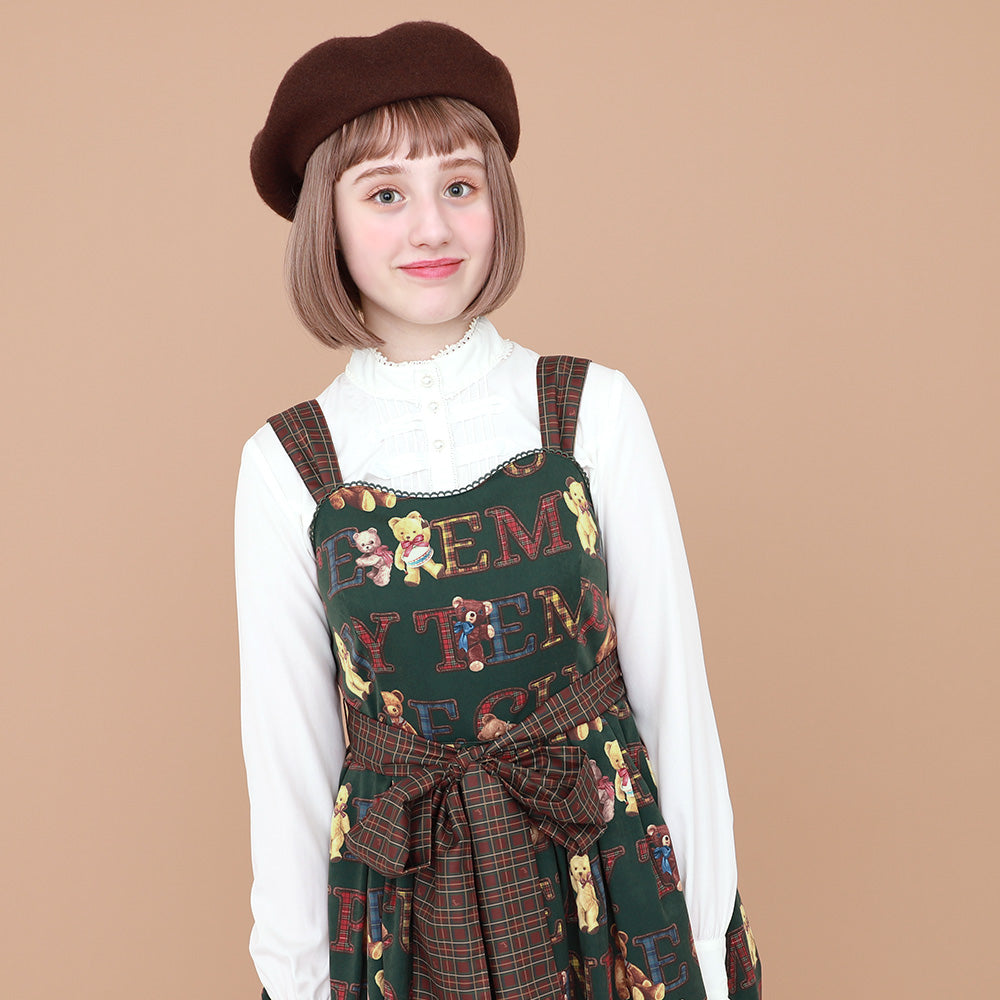 Alphabet Bears Sleeves Dress