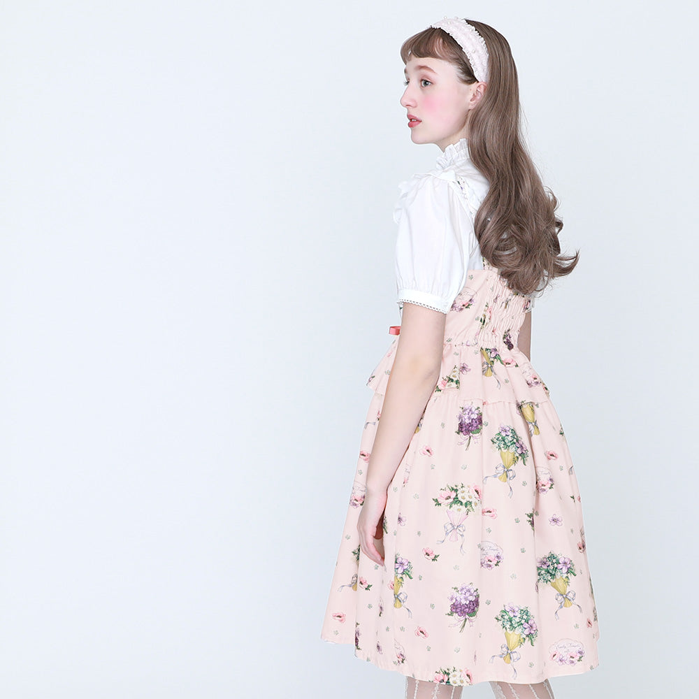FlowerBouquet Camisole Dress
