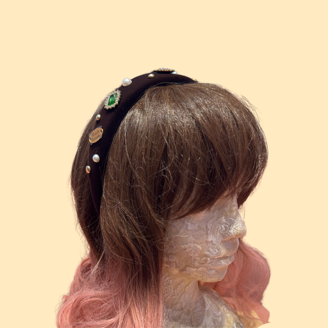 Gem Velvet Headband