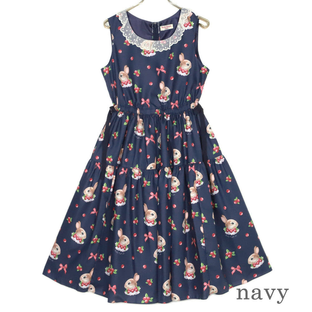 Berry Bunny Sleeveless Dress