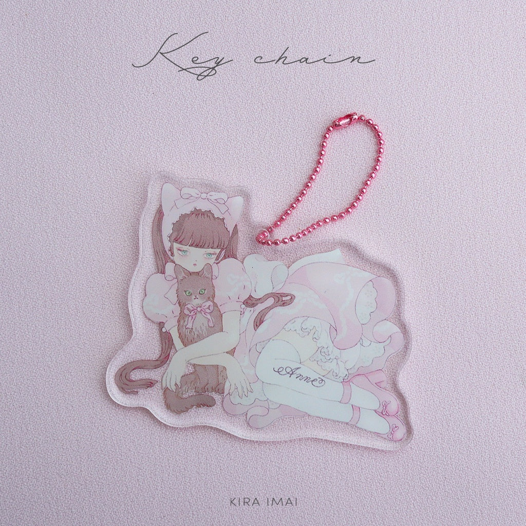 Keychain [My Dear Kitty “Anne”]