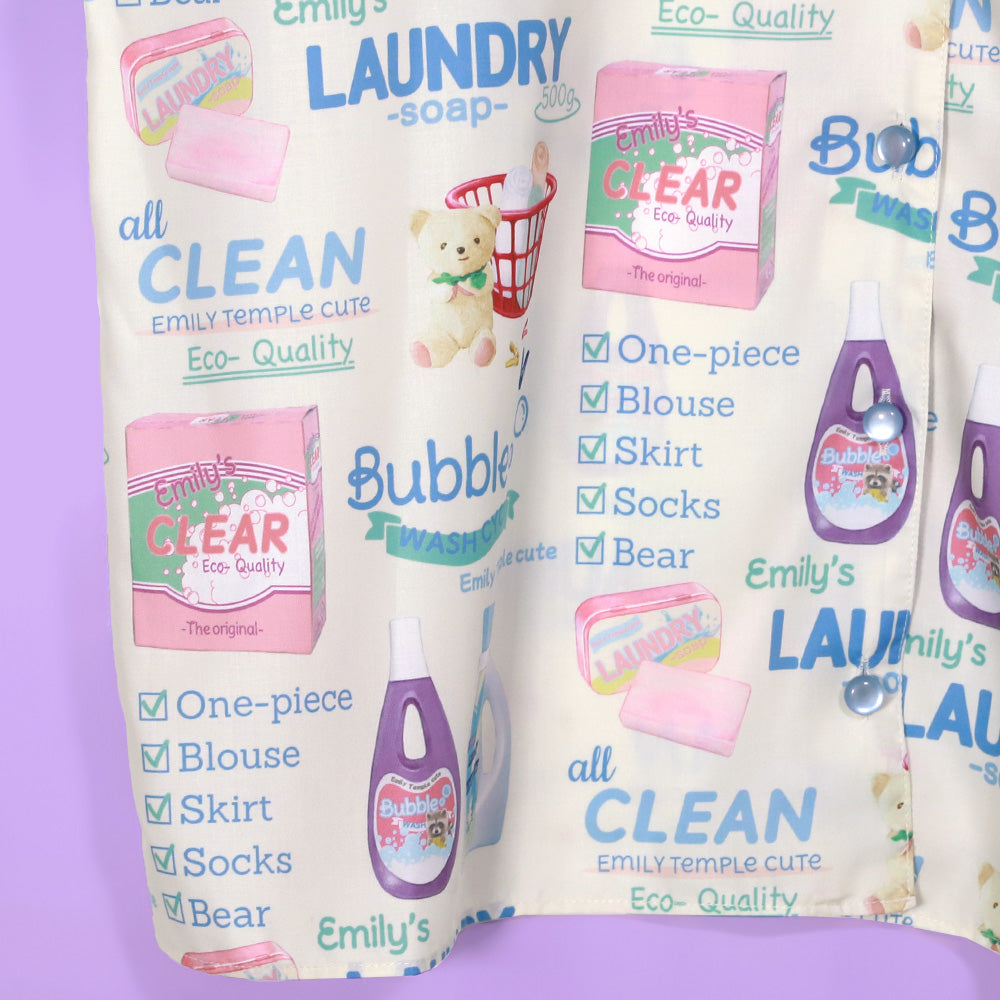 BUBBLE LAUNDRY BIG Blouse