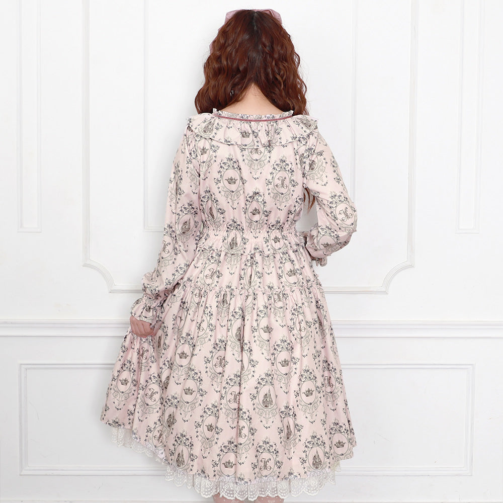 Rose Princess Blouse Dress