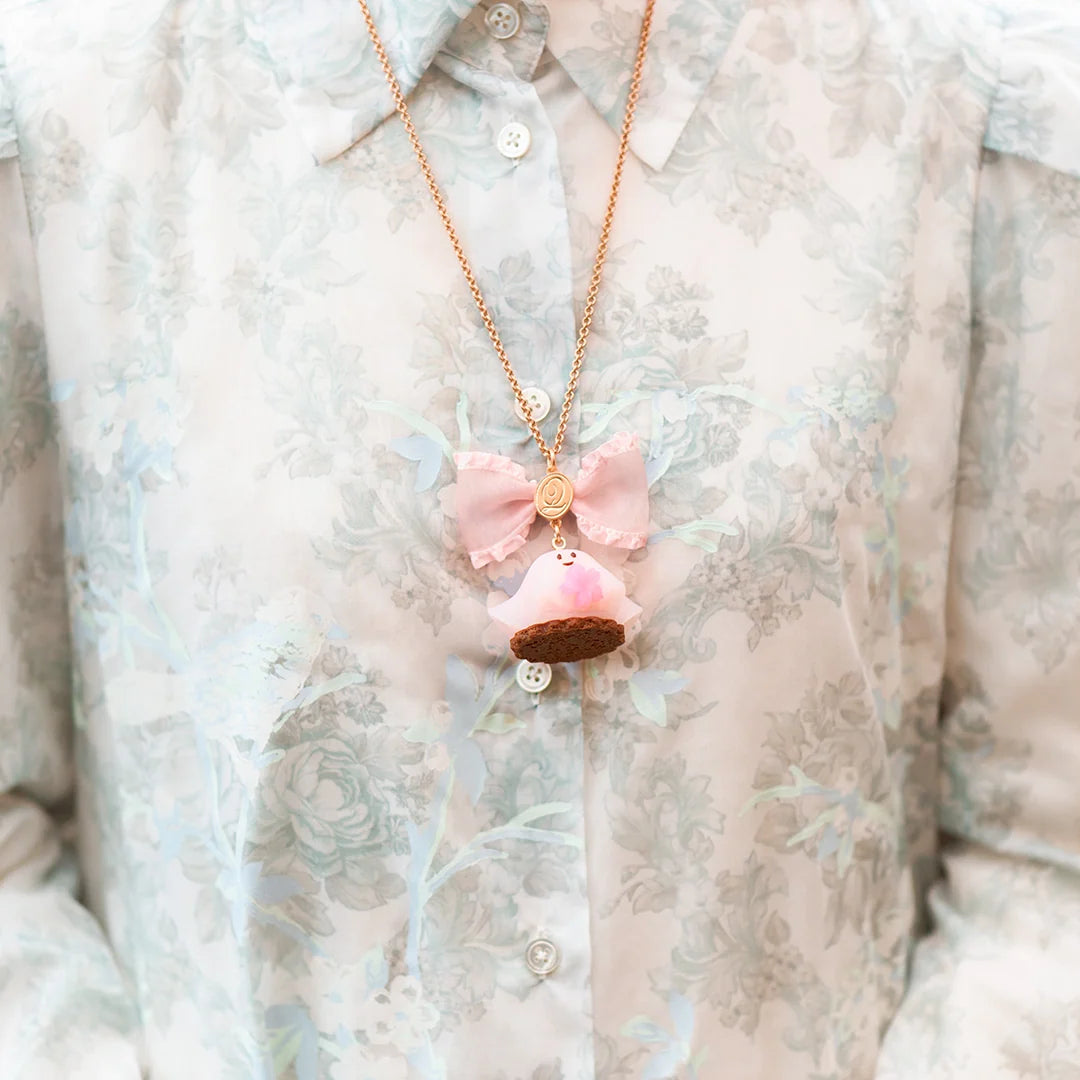 SAKURA Ghost Cake Necklace