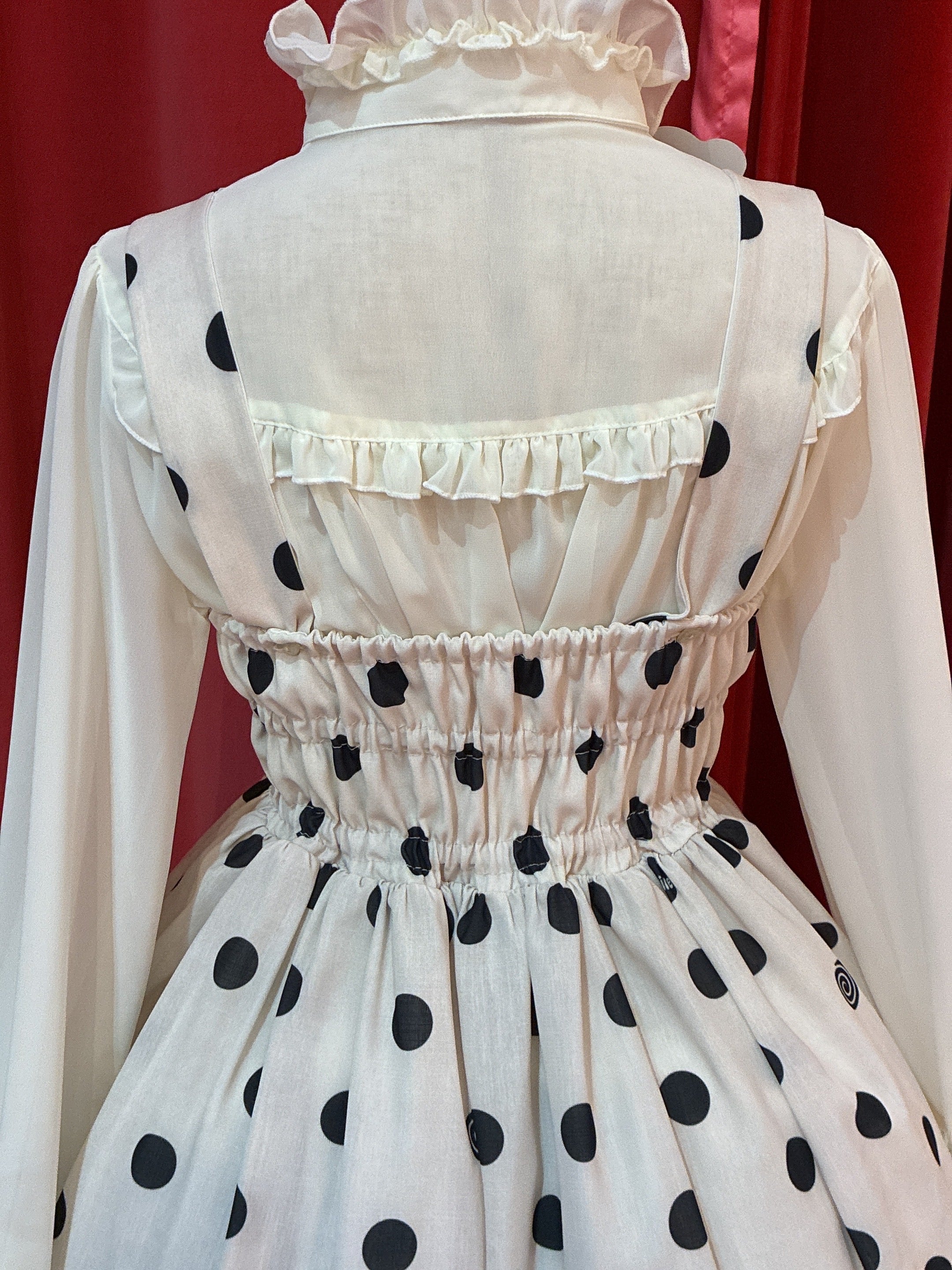 Gurotesque Melancholia Polka Dot Jumperskirt