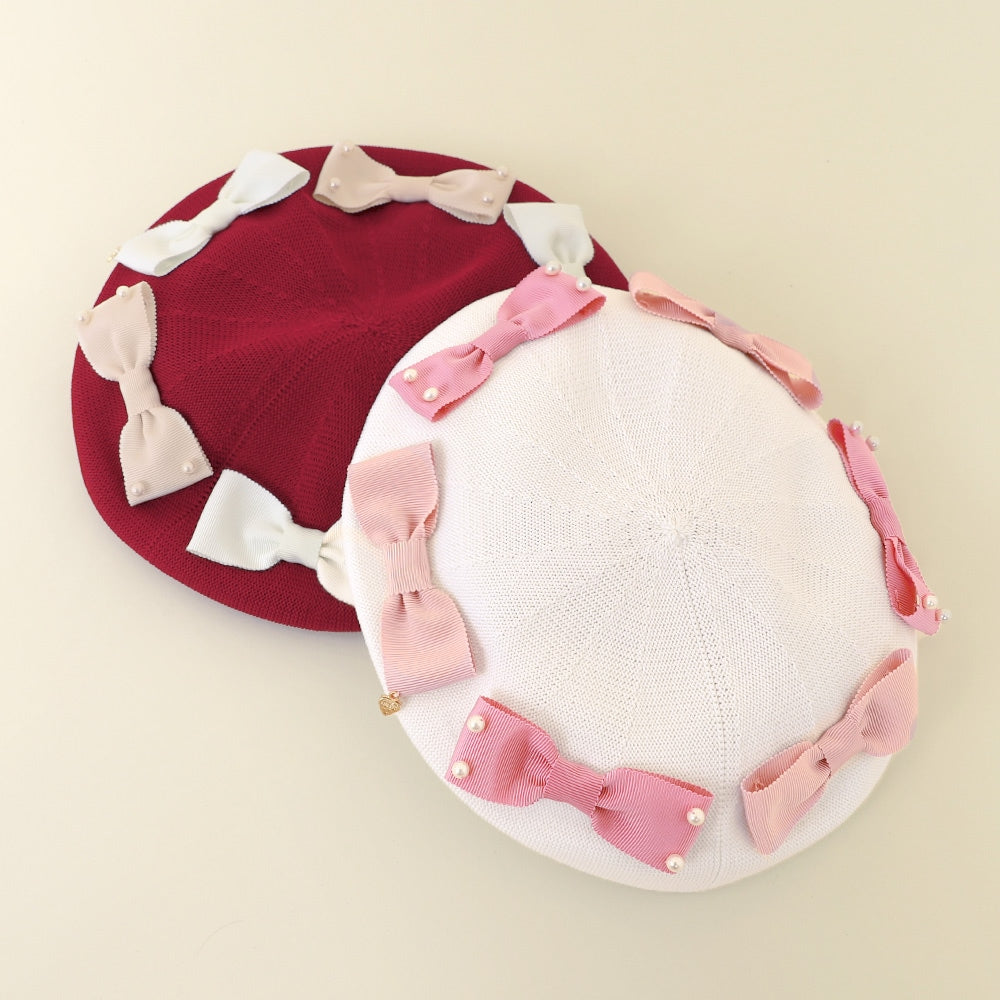Ribbon Circle Beret