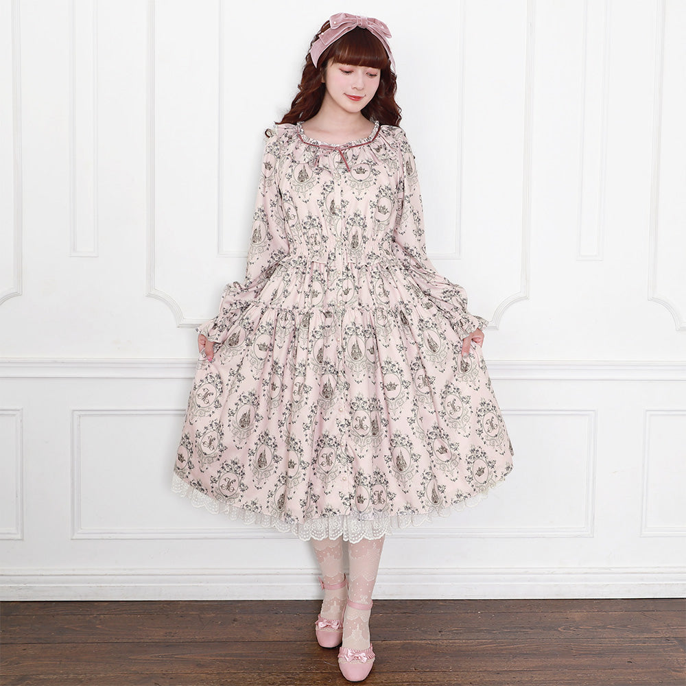 Rose Princess Blouse Dress