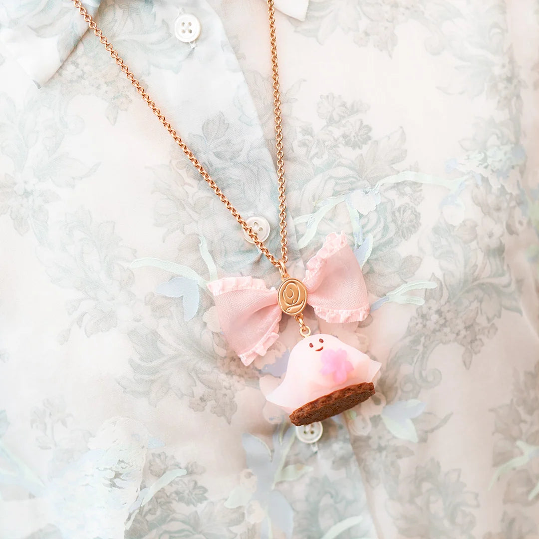 SAKURA Ghost Cake Necklace