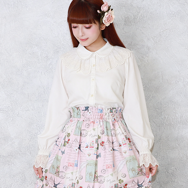 Melody Lace Long Sleeve Blouse