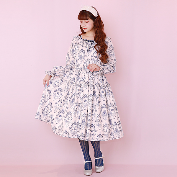 Rose Princess Blouse Dress