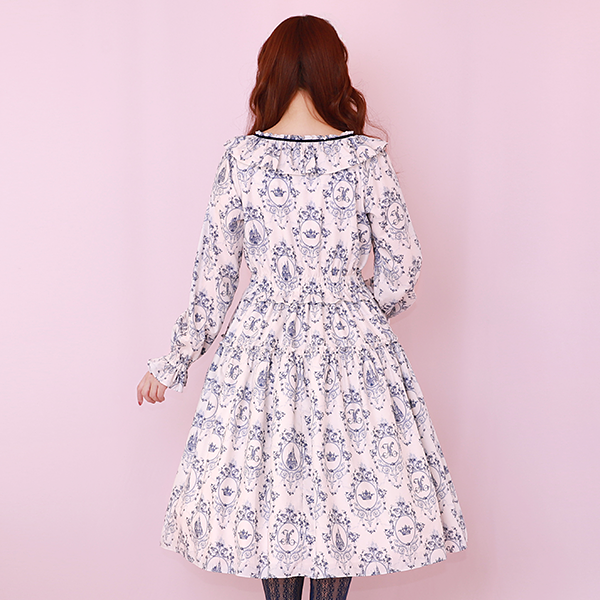 Rose Princess Blouse Dress