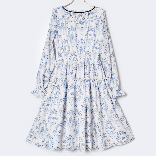 Rose Princess Blouse Dress