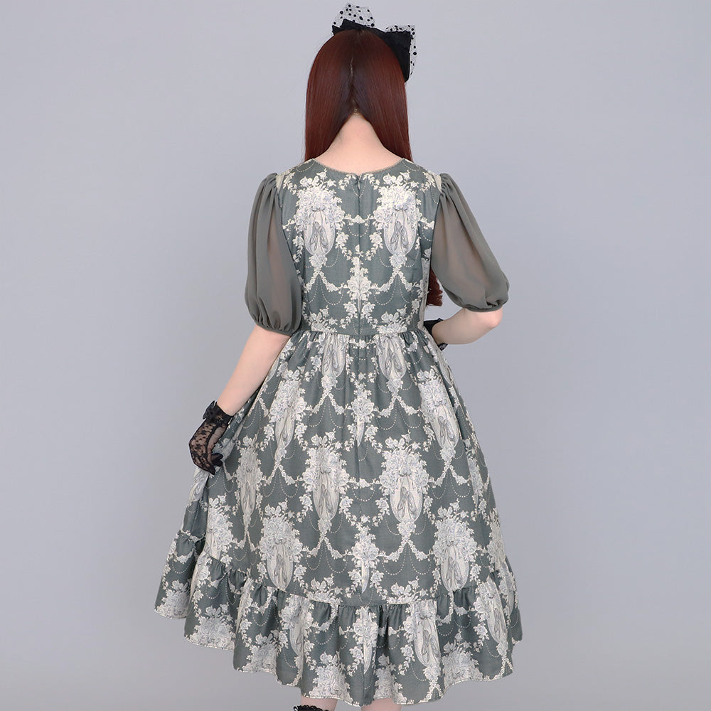Arabesque Lace-Up Dress