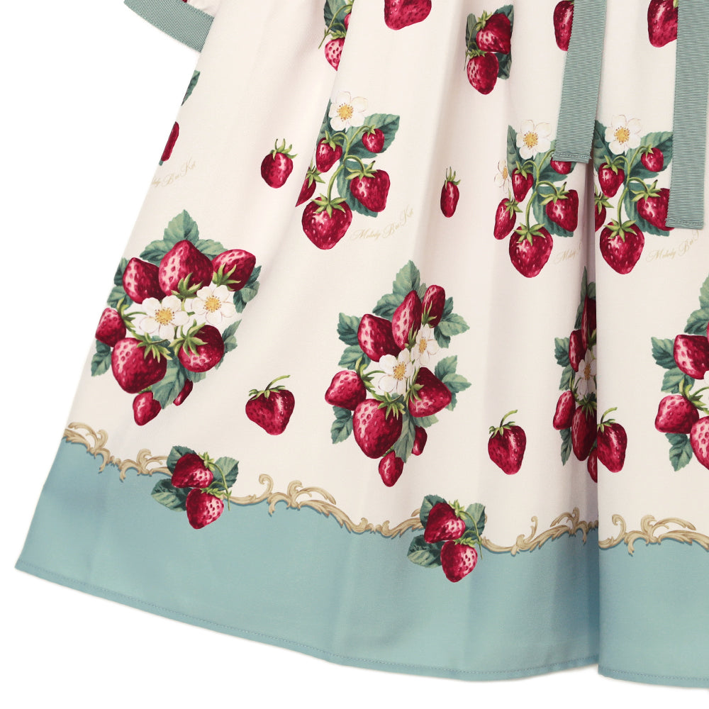 Royal Berry Flat Collar Dress