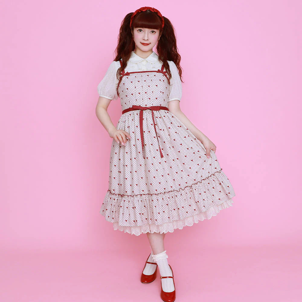 Little Dot Heart Jumperskirt