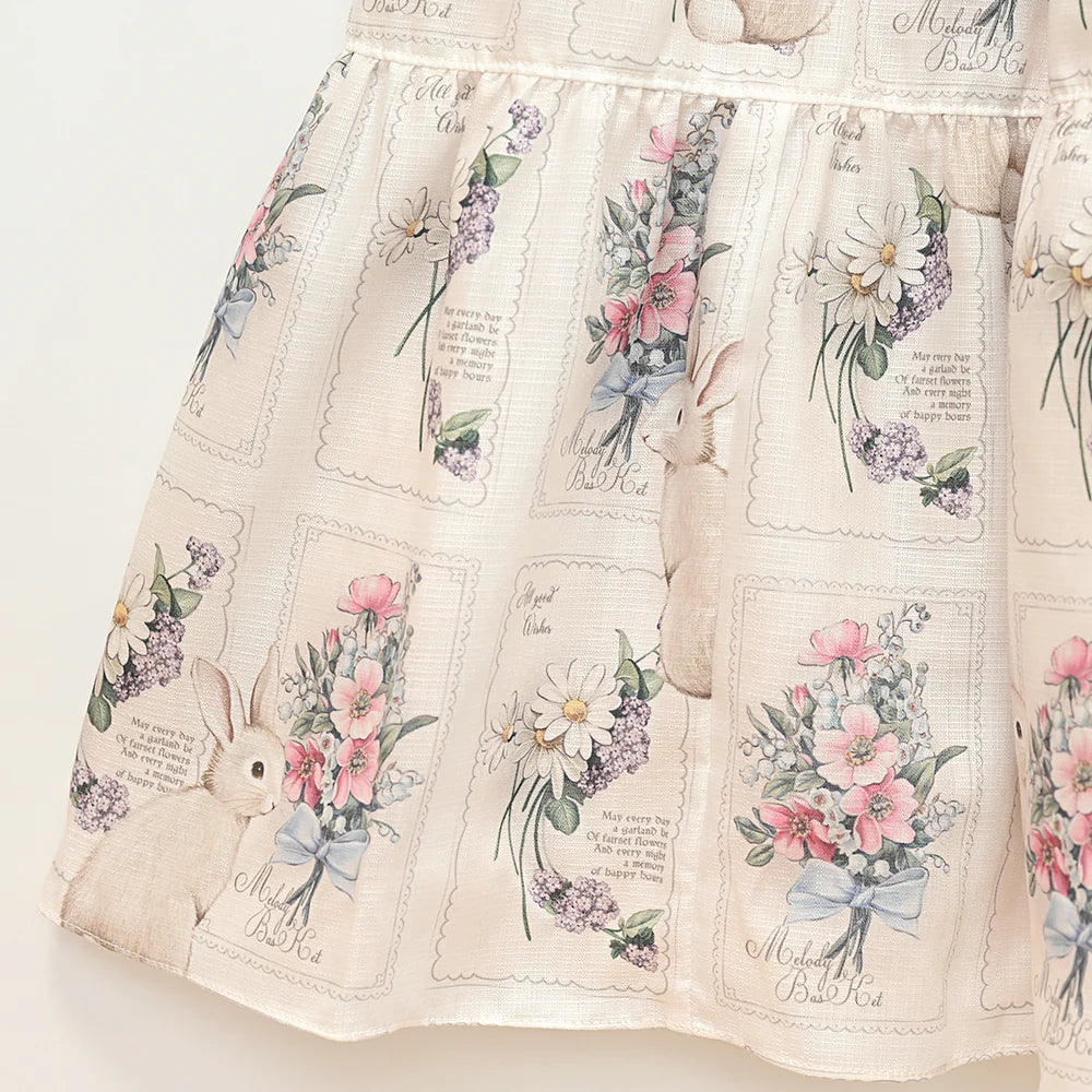 Rabbit Stamp Dress