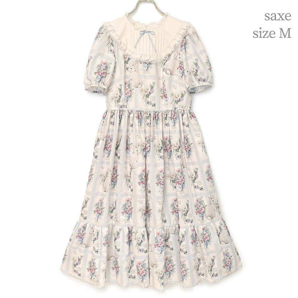 Rabbit Stamp Dress