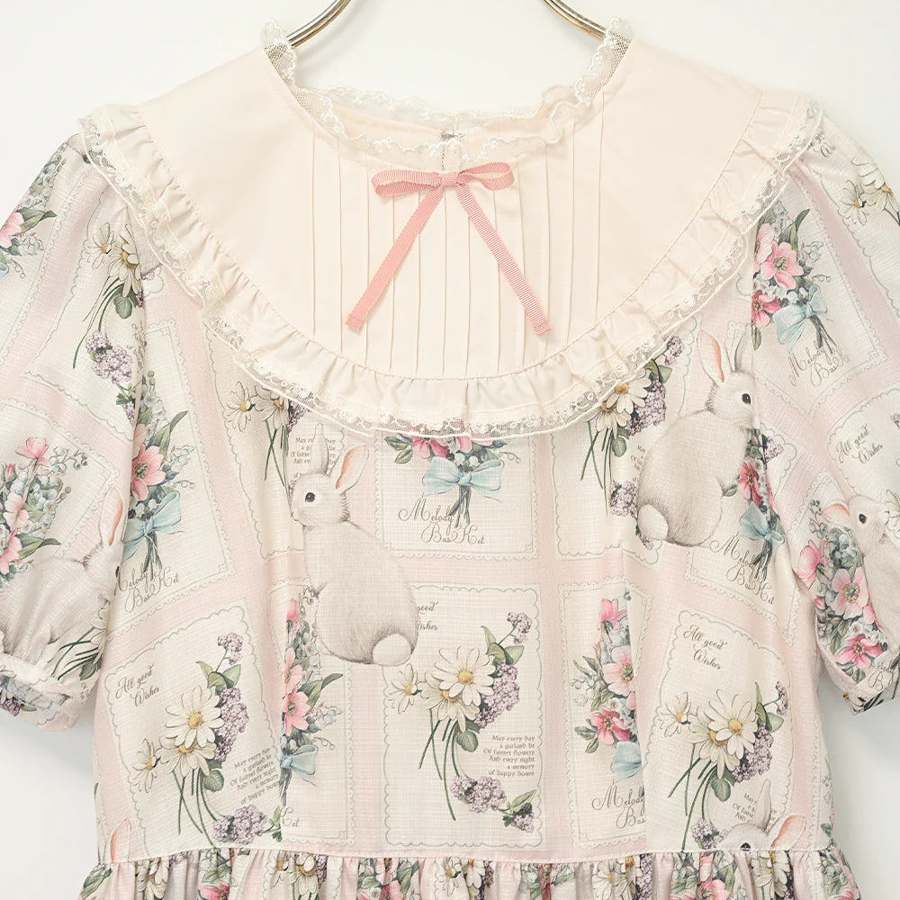 Rabbit Stamp Dress