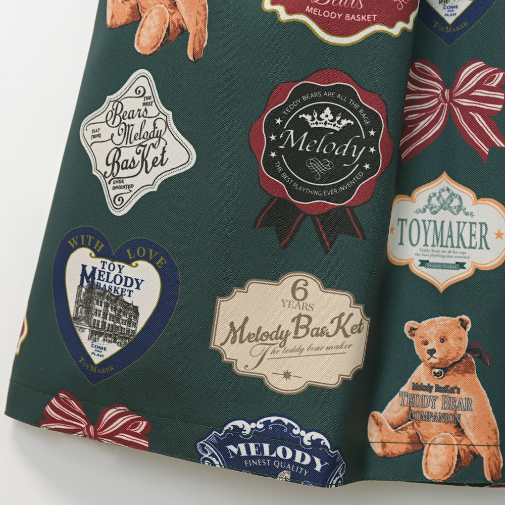 Bear Label Skirt