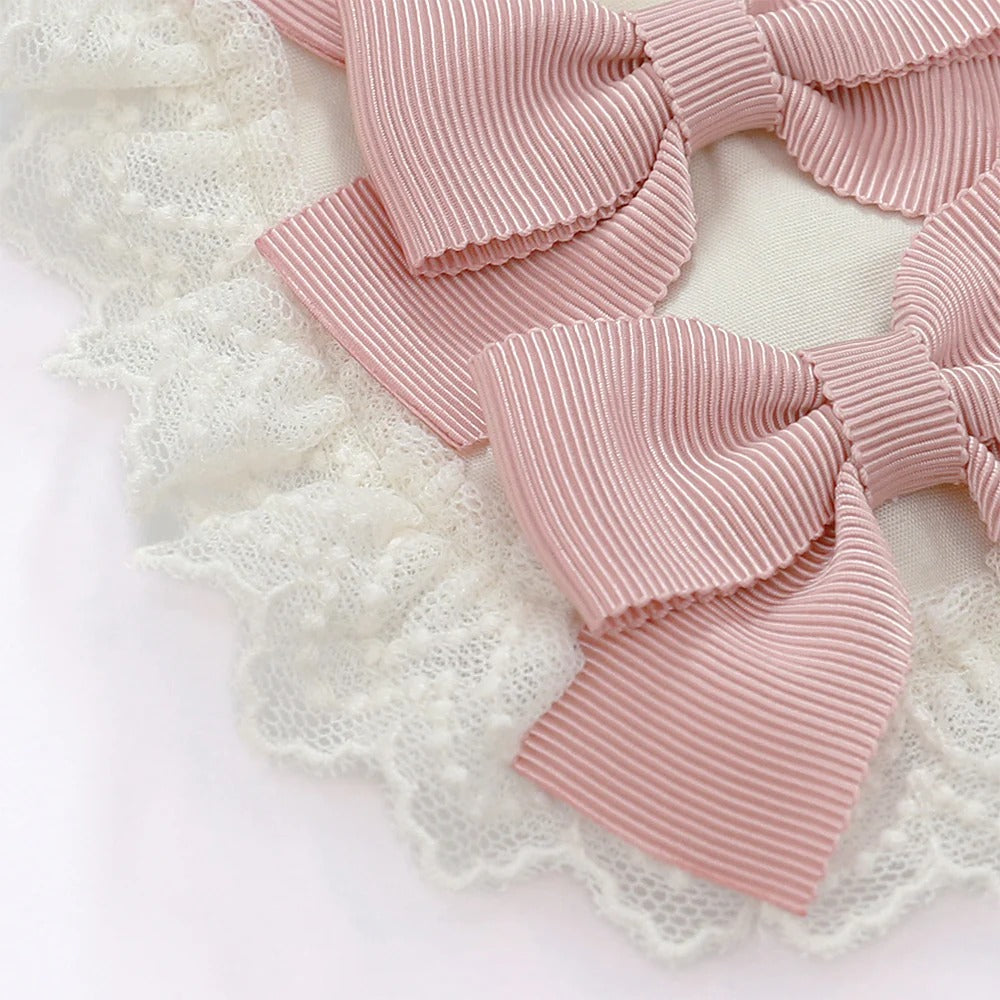 Triple Ribbon Hair Clip