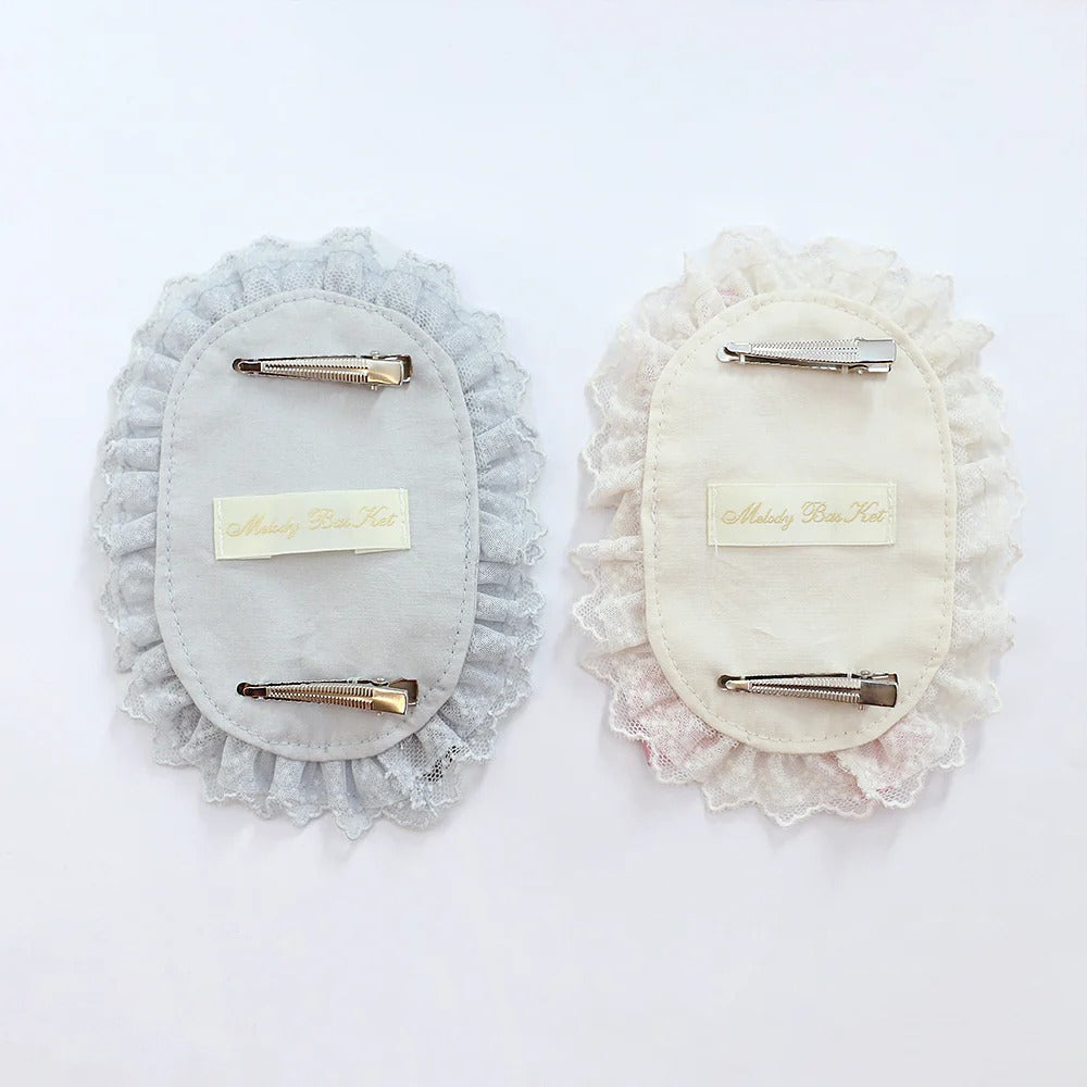 Triple Ribbon Hair Clip