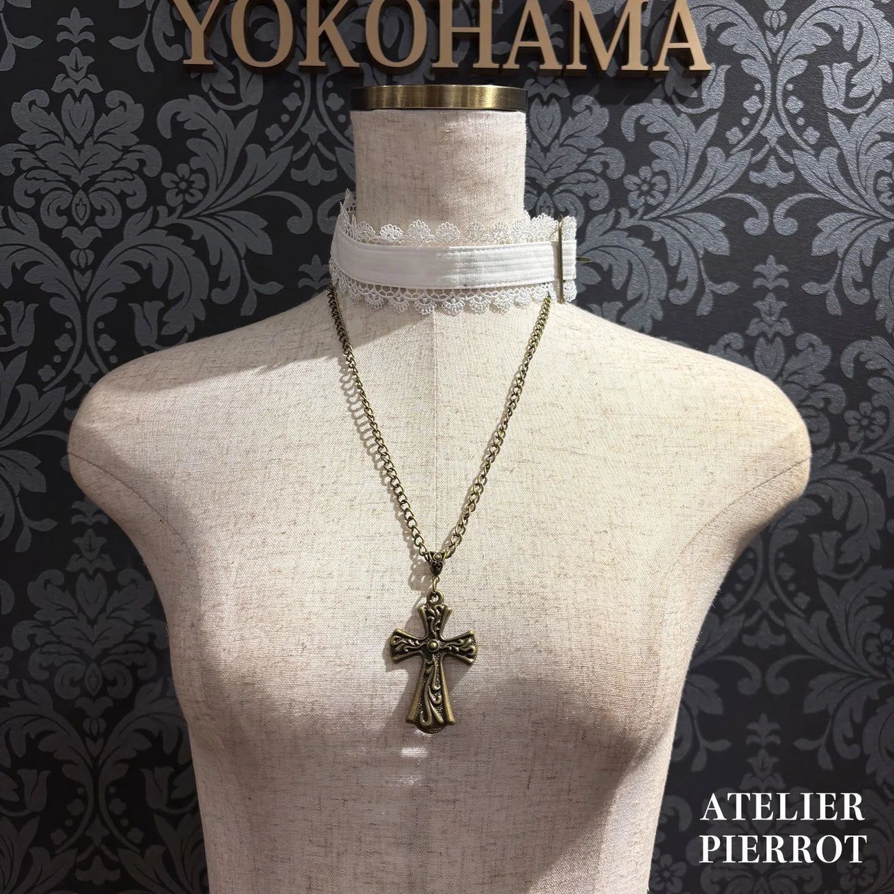 Forbidden Prayer Choker Necklace Set