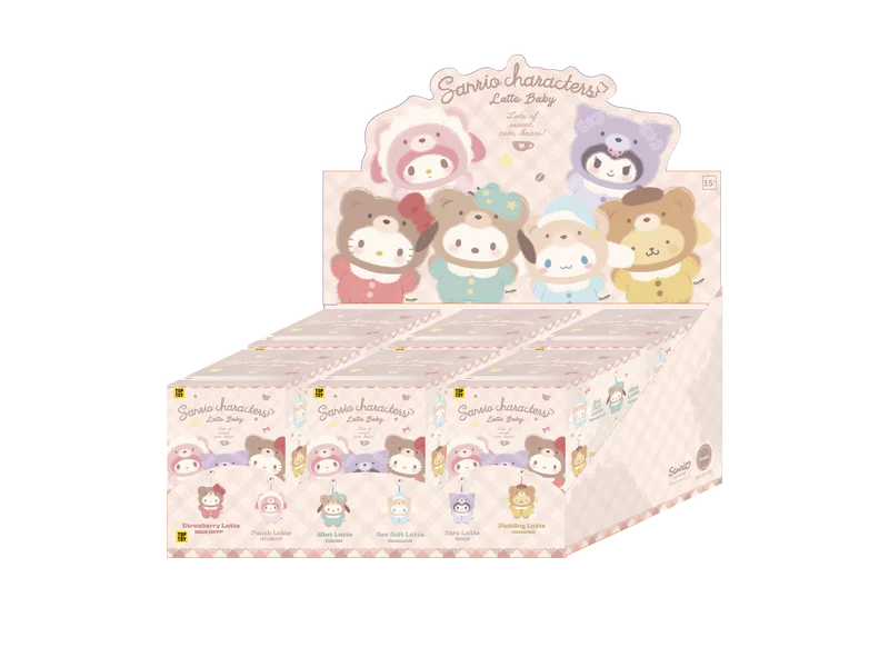Latte Baby Vinyl Plush Keychains Gift Blind Box