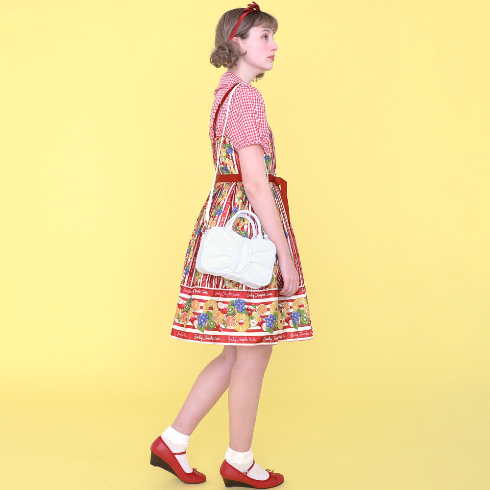 Tropical Fruits Camisole Dress