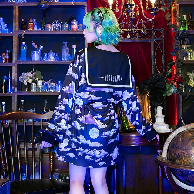 Dreaming Moonlit Night Sailor Dress
