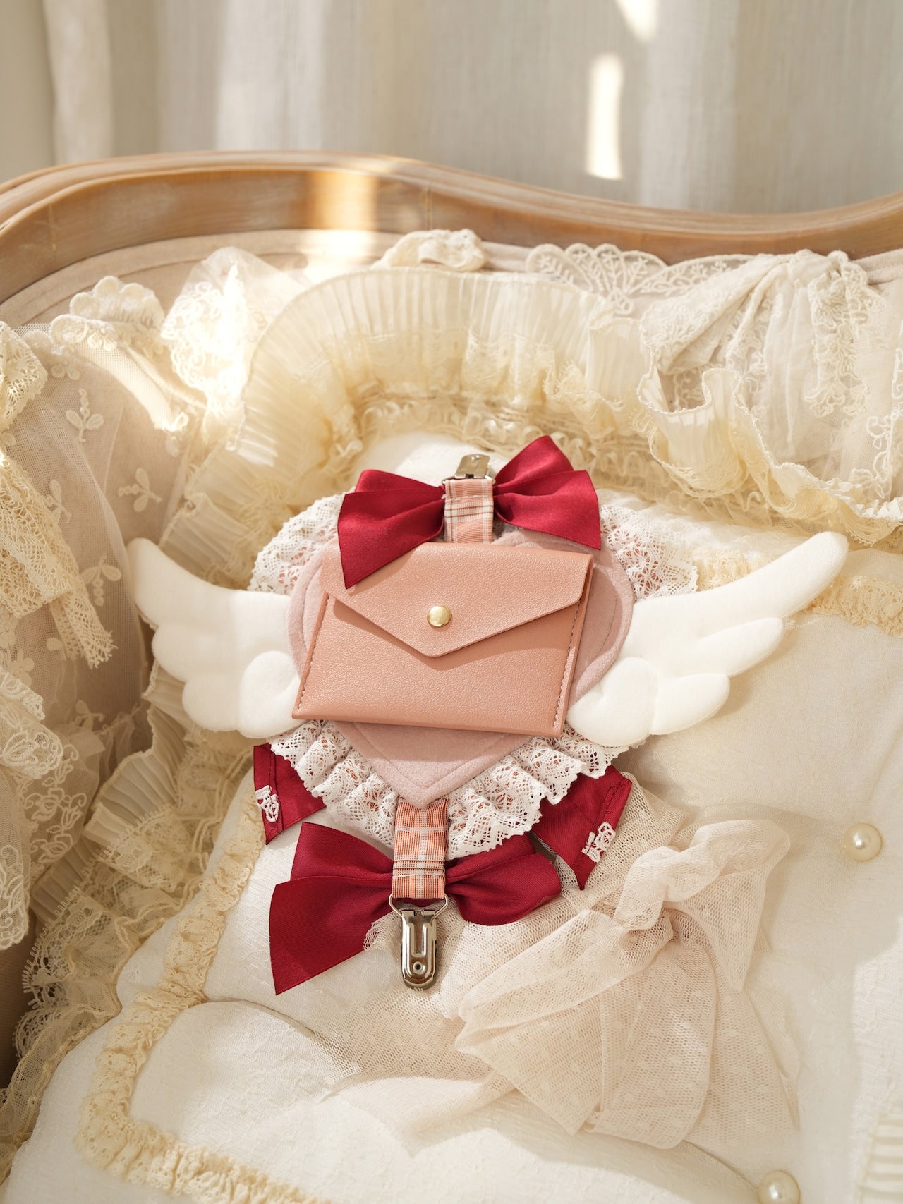 Michelle Cottague Letter Heart Clip