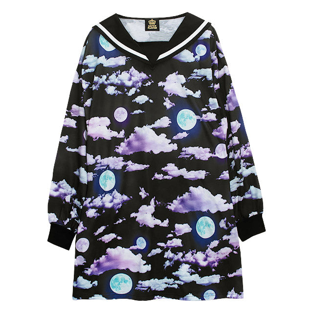 Dreaming Moonlit Night Sailor Dress