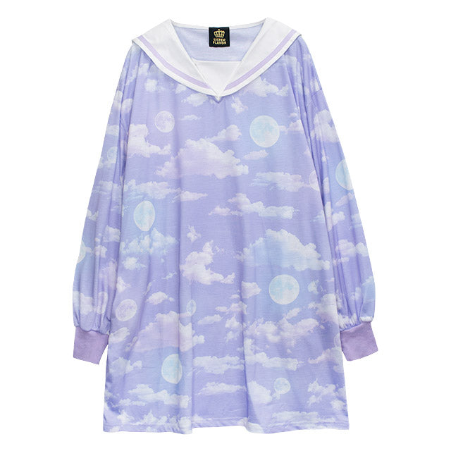 Dreaming Moonlit Night Sailor Dress