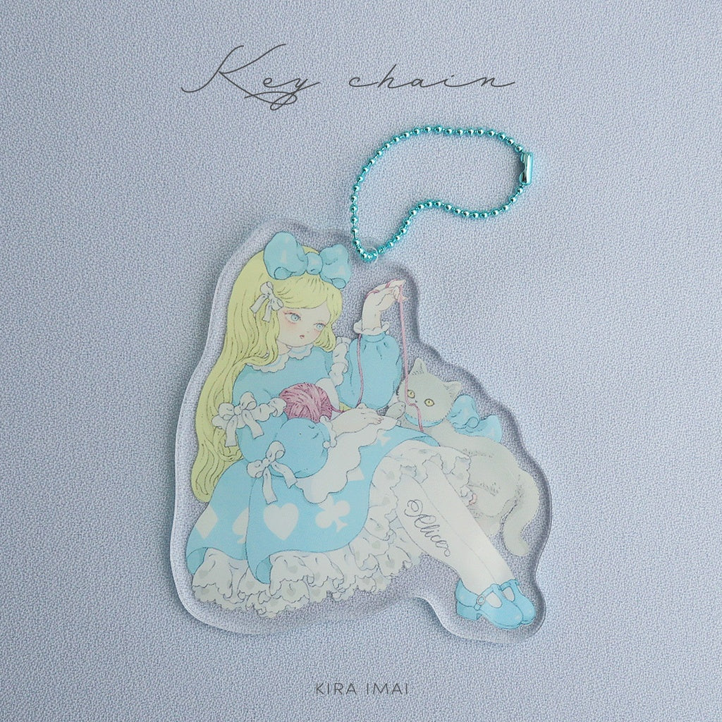 Keychain ［My Dear Kitty“Alice”］
