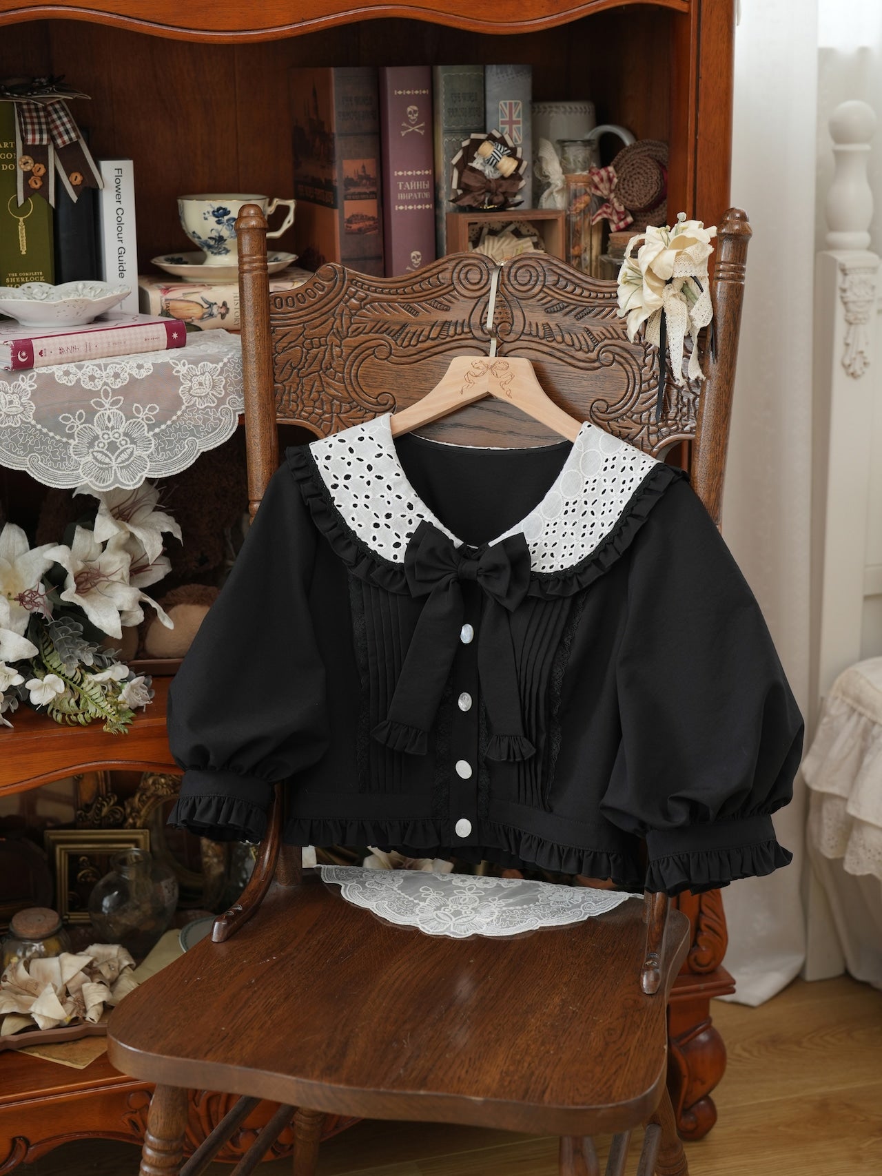 Casablanca Gift Grand Puff Sleeve Blouse