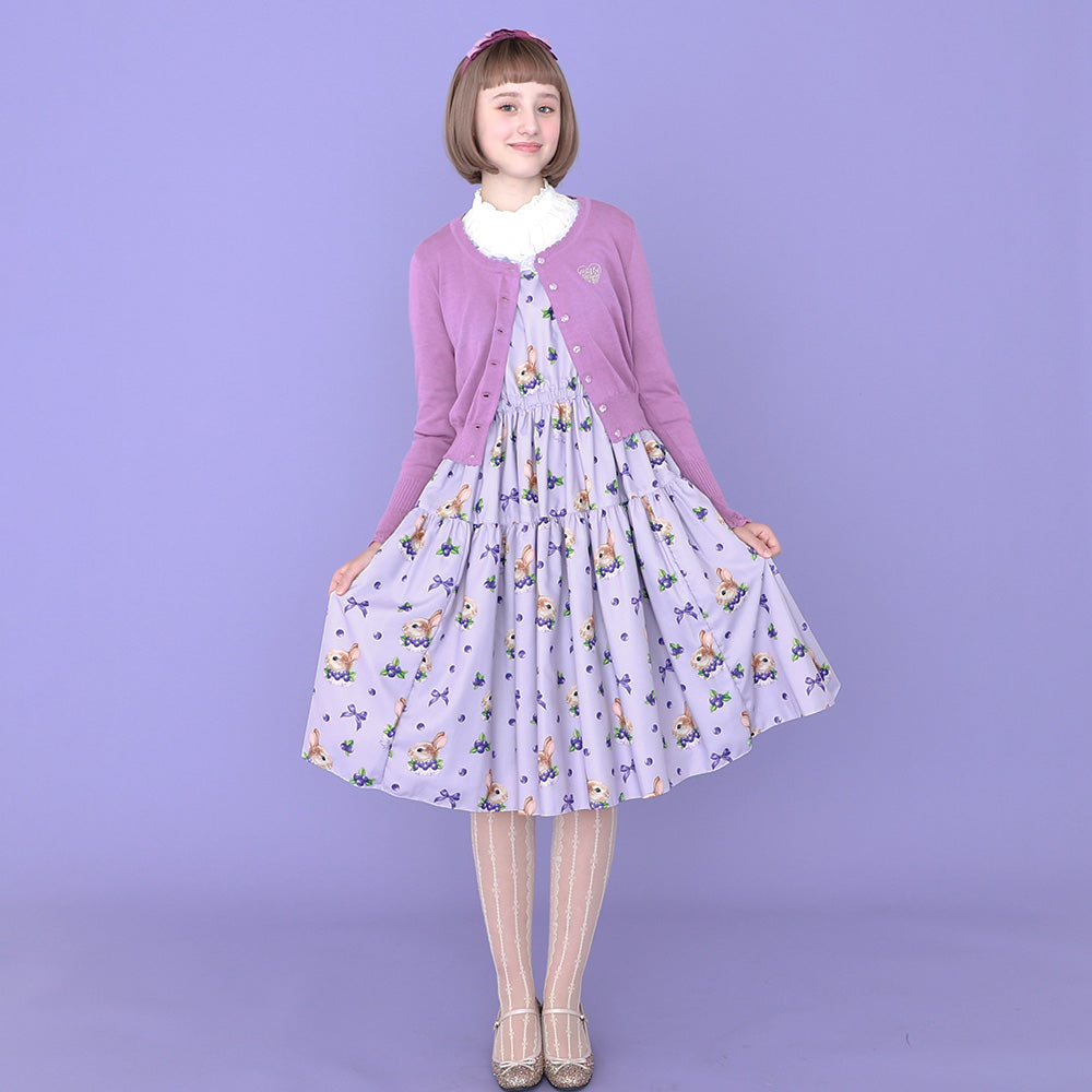 Berry Bunny Sleeveless Dress