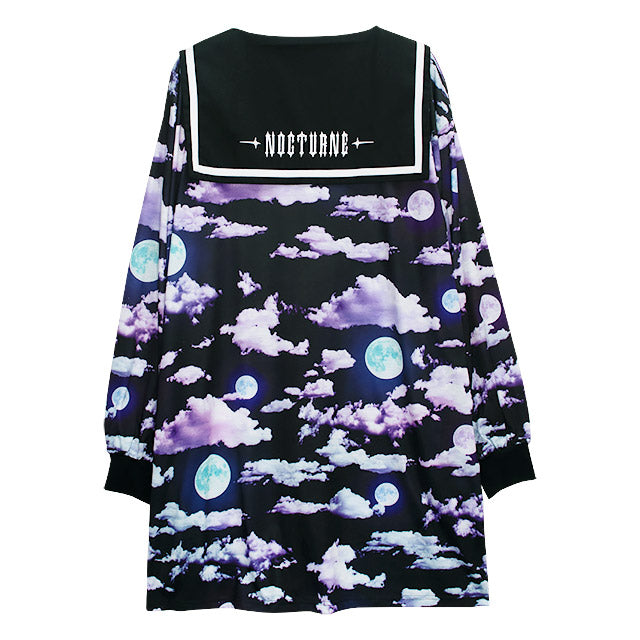 Dreaming Moonlit Night Sailor Dress