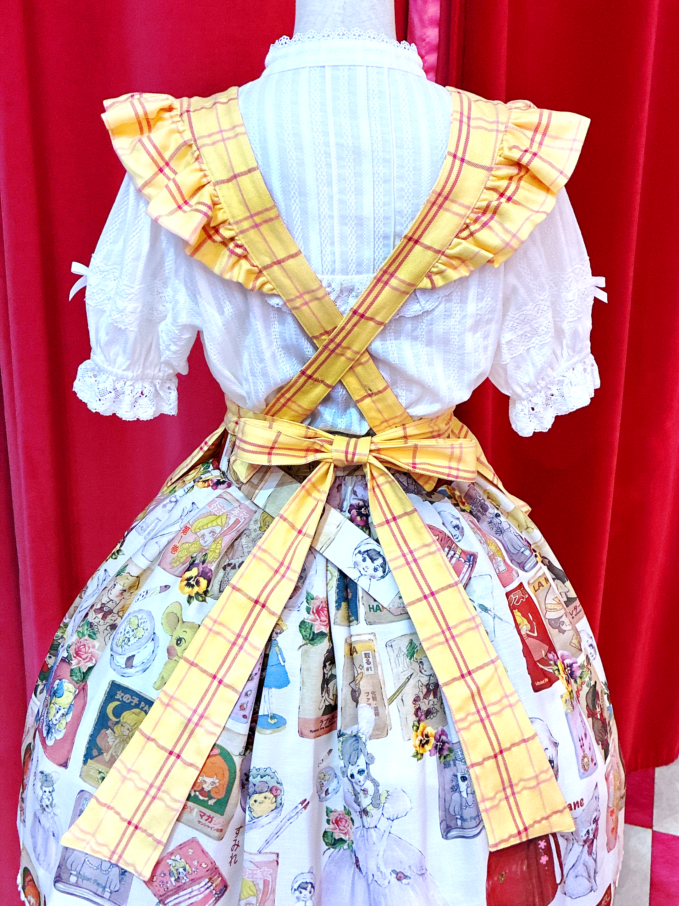 Happy Tartan Apron
