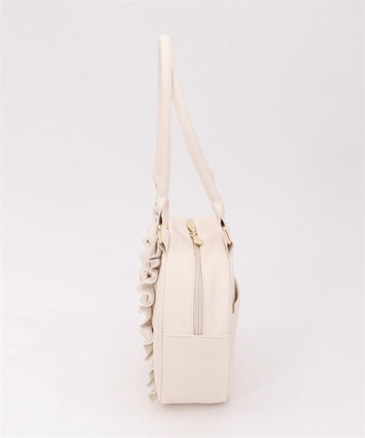 Twin Ribbon Round Bag